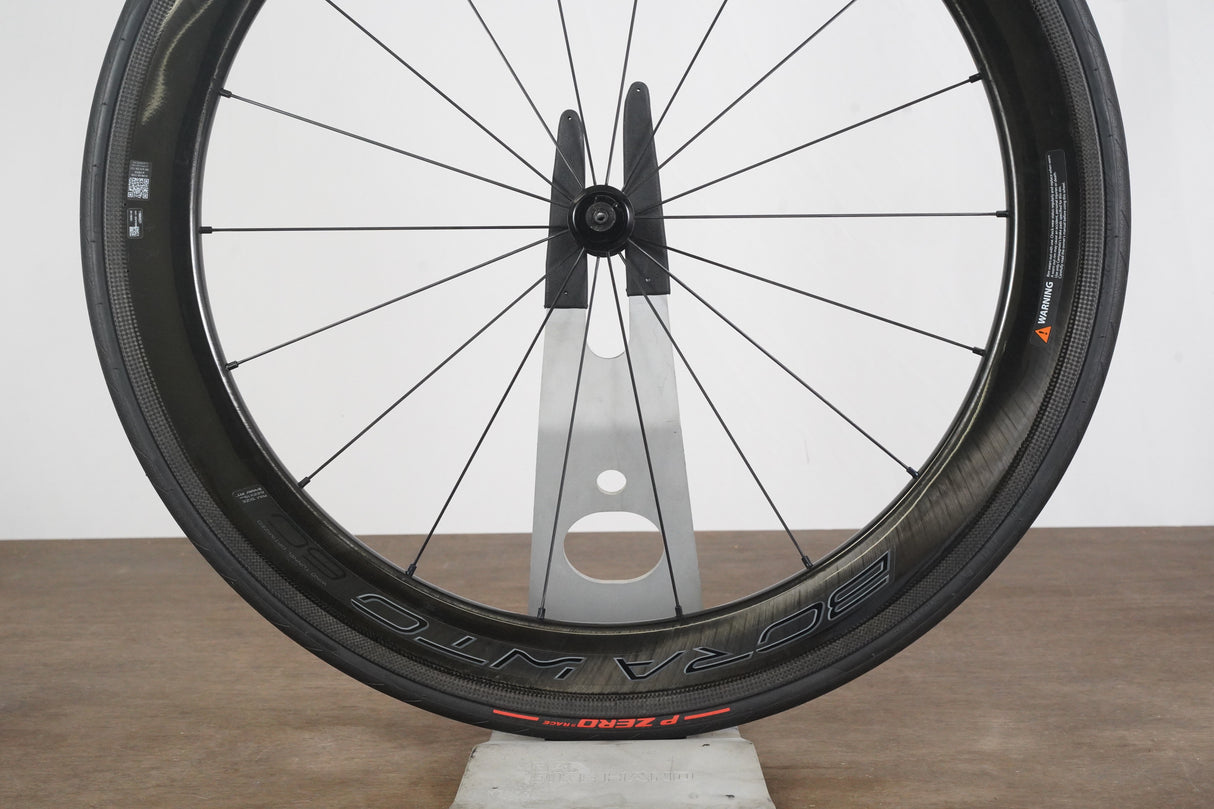 FRONT Campagnolo Bora WTO 60 Carbon Tubeless Clincher Rim Brake Wheel
