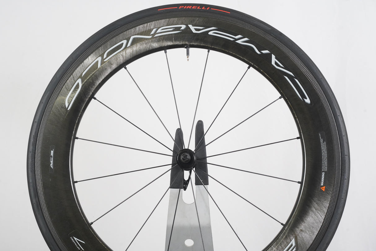 FRONT Campagnolo Bora WTO 77 Carbon Tubeless Clincher Rim Brake Wheel