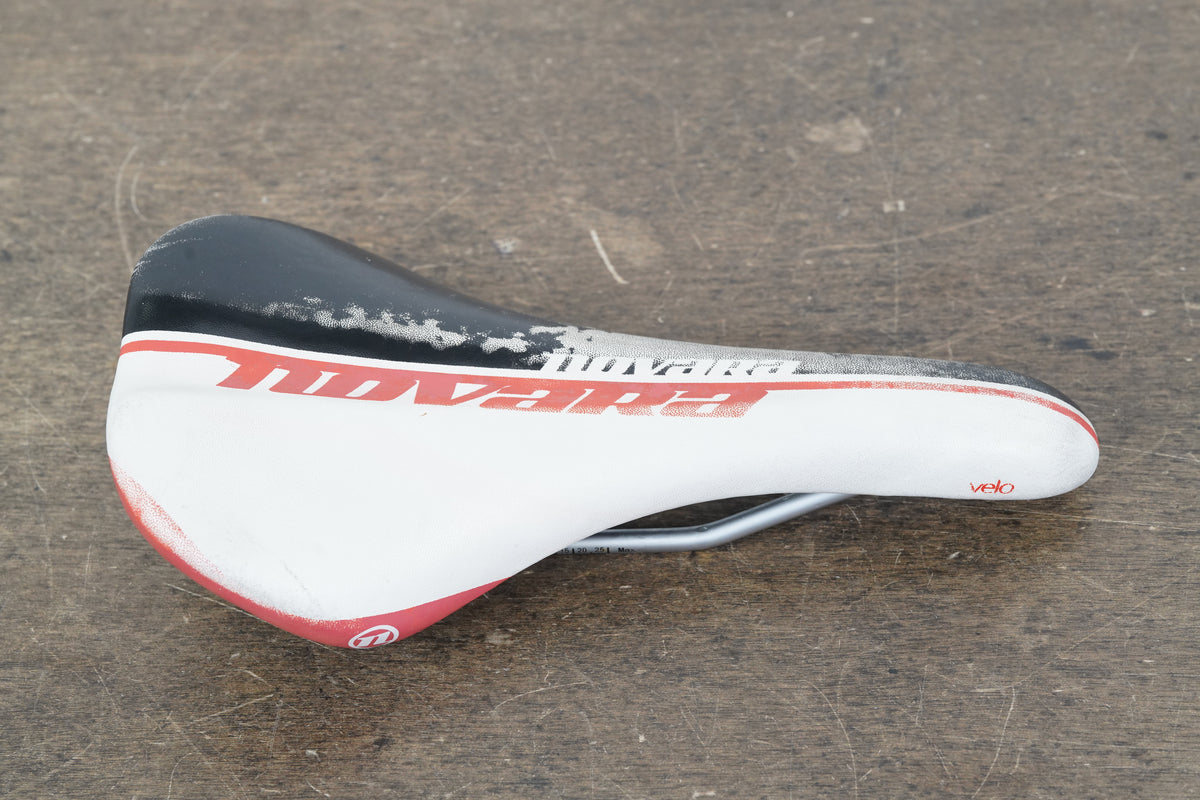 140mm Velo Novara Alloy Rail Road Saddle 326g