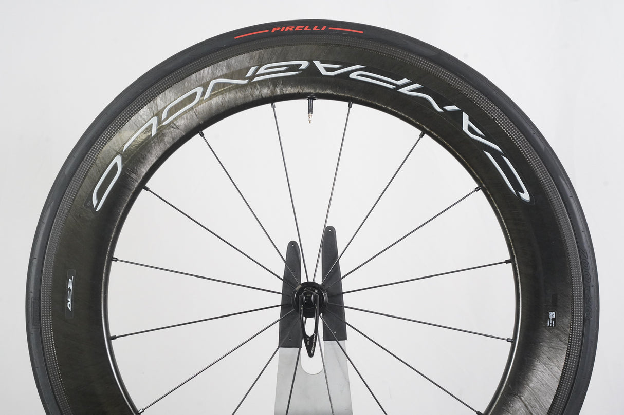 FRONT Campagnolo Bora WTO 77 Carbon Tubeless Clincher Rim Brake Wheel