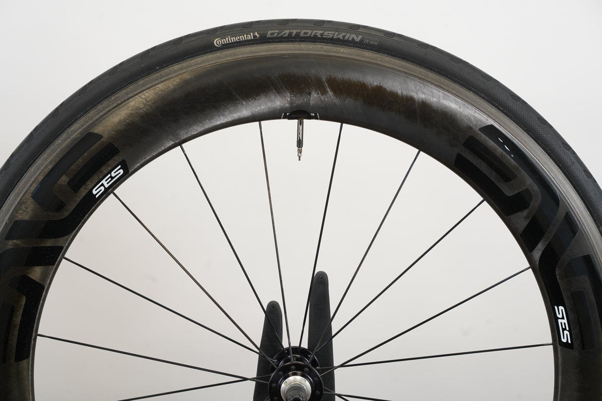 *Damaged* ENVE 7.8 Gen 2 Chris King R45 Carbon Clincher Rim Wheelset 11 Speed