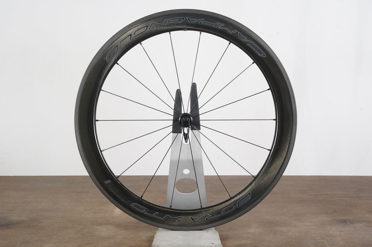 FRONT Campagnolo Bora WTO 60 Carbon Tubeless Clincher Rim Brake Wheel