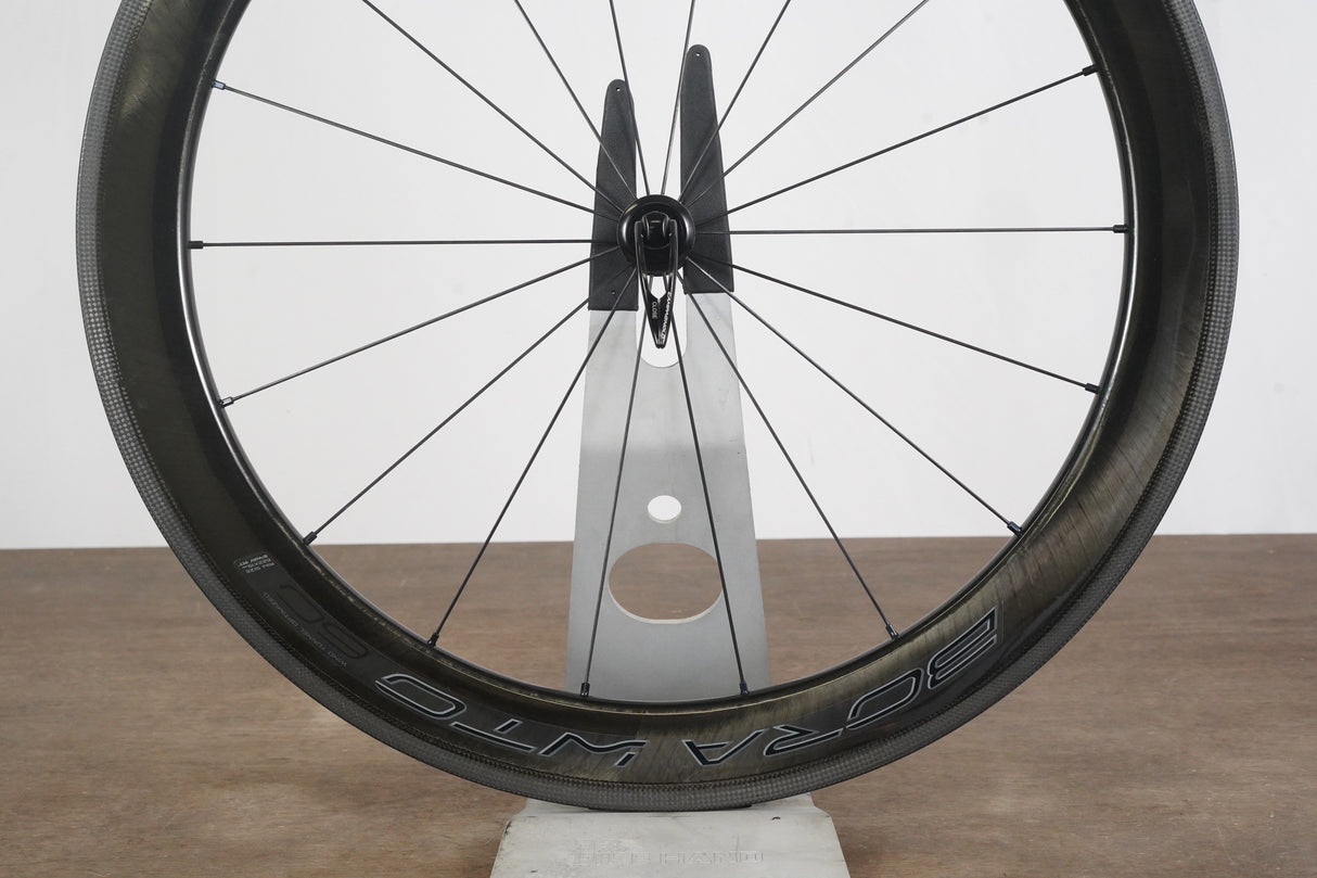 FRONT Campagnolo Bora WTO 60 Carbon Tubeless Clincher Rim Brake Wheel