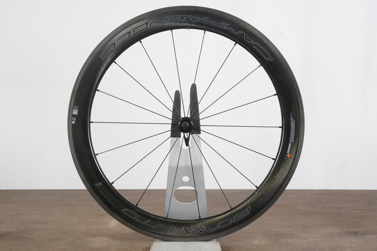 FRONT Campagnolo Bora WTO 60 Carbon Tubeless Clincher Rim Brake Wheel