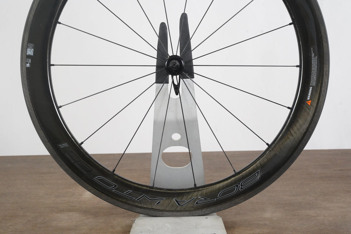 FRONT Campagnolo Bora WTO 60 Carbon Tubeless Clincher Rim Brake Wheel