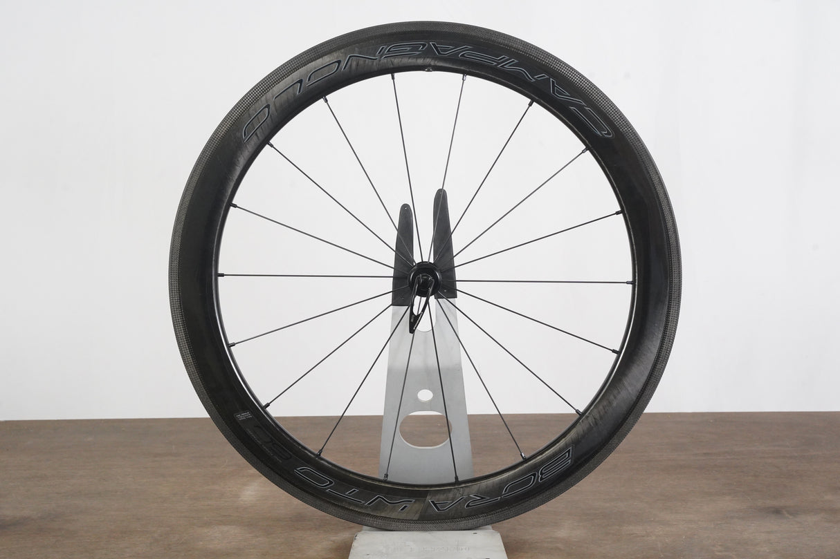FRONT Campagnolo Bora WTO 60 Carbon Tubeless Clincher Rim Brake Wheel