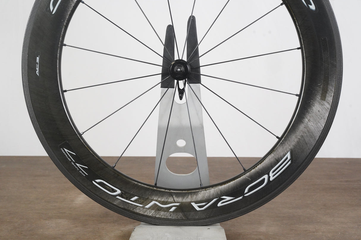 FRONT Campagnolo Bora WTO 77 Carbon Tubeless Clincher Rim Brake Wheel
