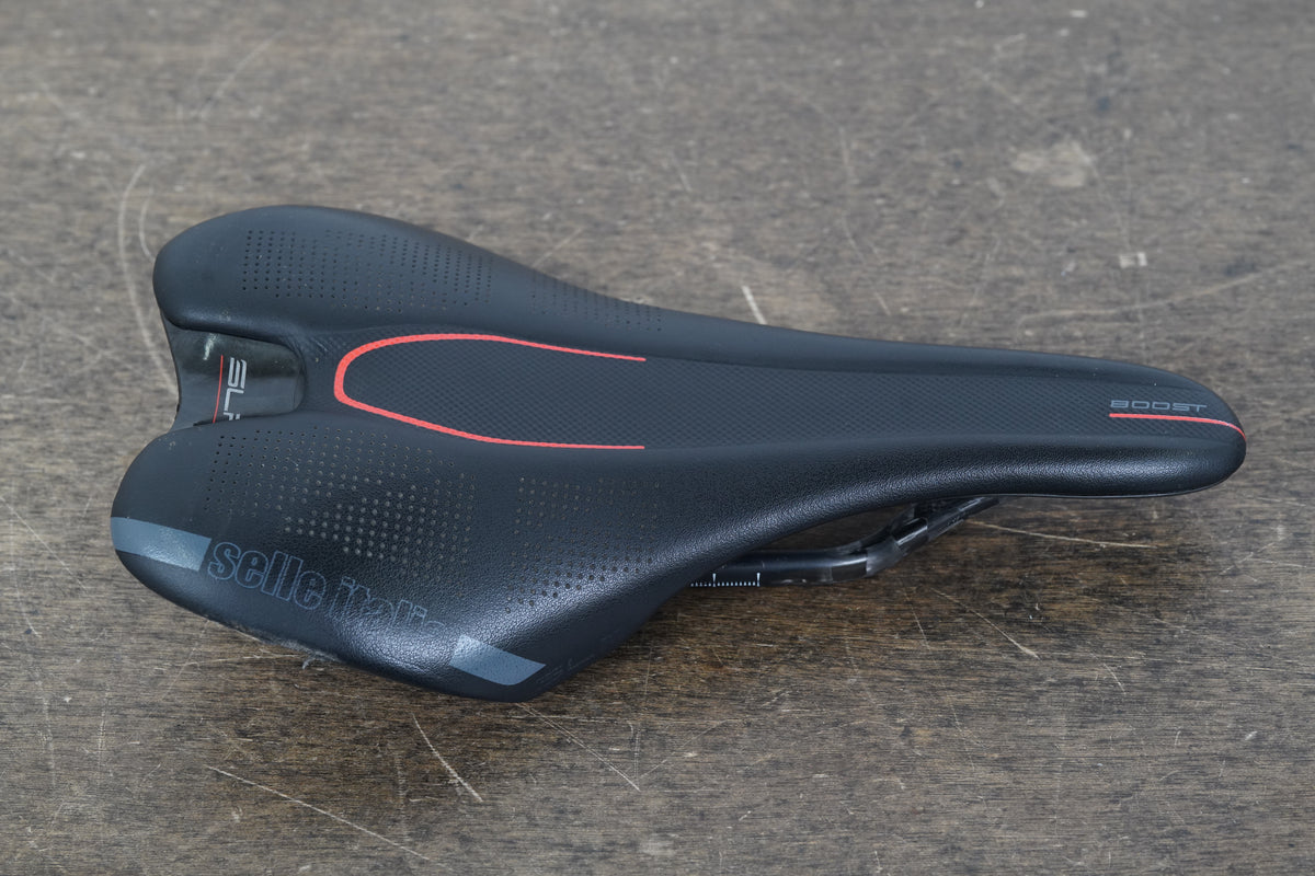 130mm Selle Italia SLR Kit Carbonio Boost Carbon Rail Saddle 143g