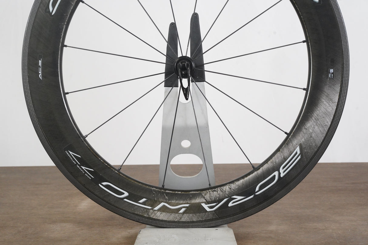 FRONT Campagnolo Bora WTO 77 Carbon Tubeless Clincher Rim Brake Wheel