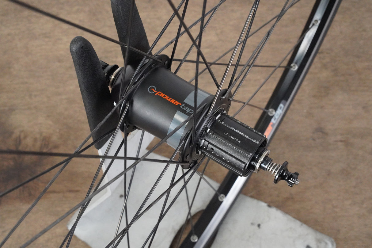 SUNringle Equalizer PowerTap Chris King R45 Alloy Clincher Rim Wheelset 10 Speed