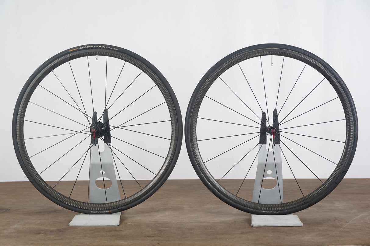 Tune Mig/Mag Carbon Tubular Rim Brake Road Wheelset Shimano/SRAM 11 Speed