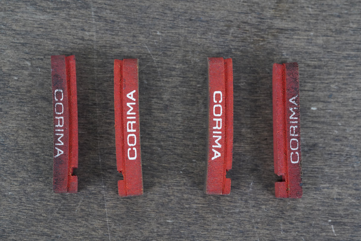 (2 Pairs) Corima Cork Carbon Brake Pads Shimano/SRAM Road Bike