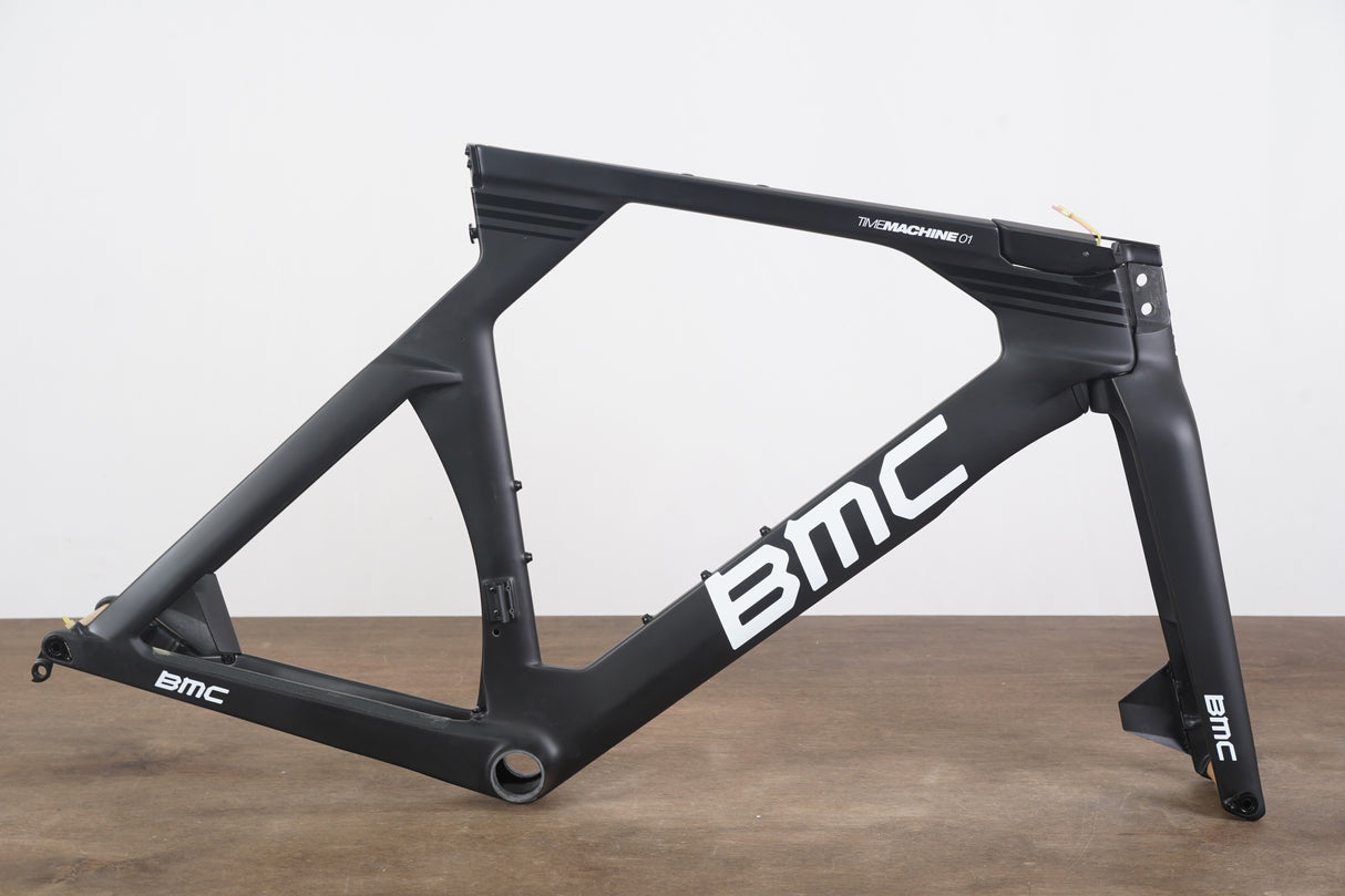NEW 2020 M-L BMC Timemachine TM01 Disc Team FRS Frameset CBN-WHT-BLK