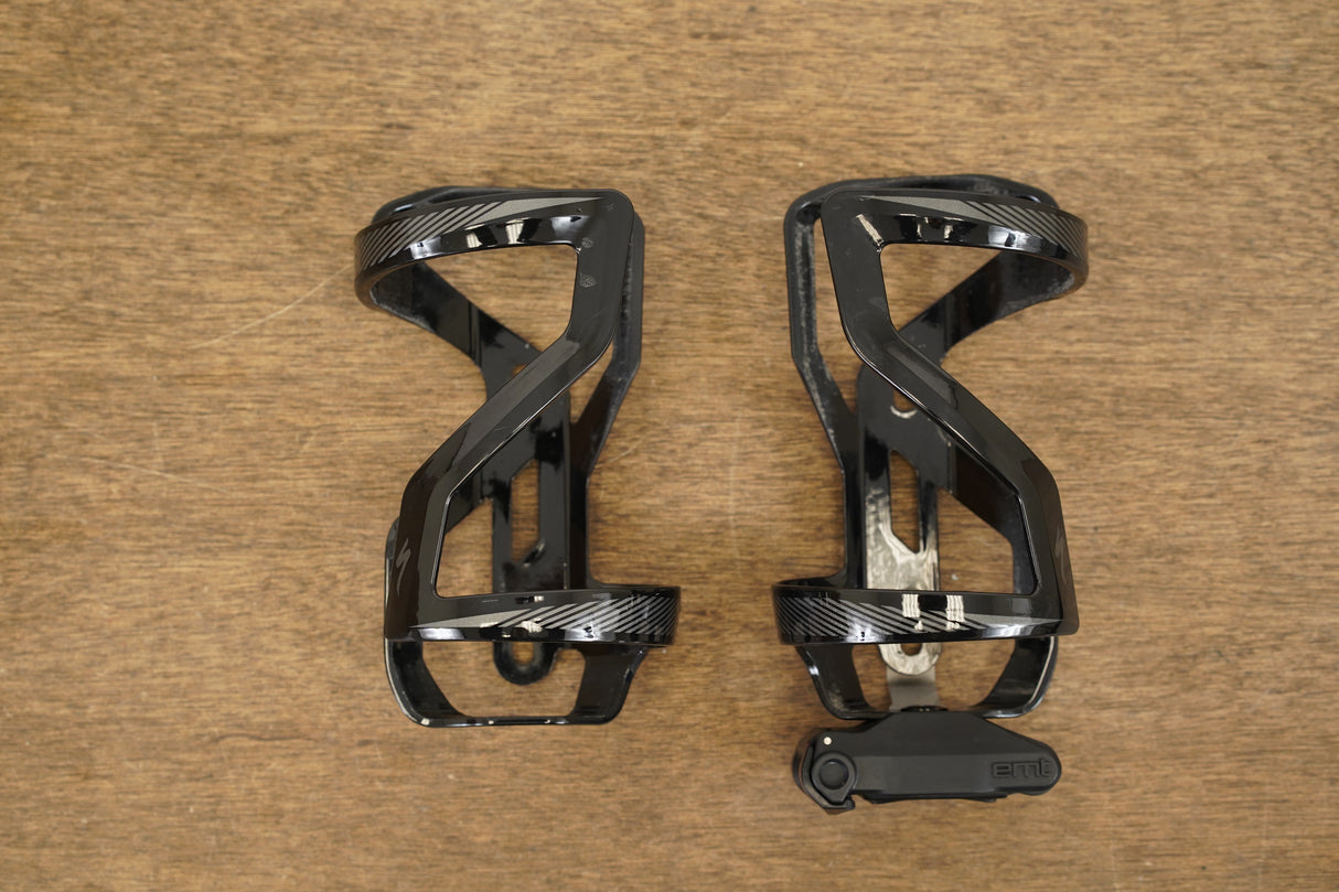 (2) Specialized Zee II Side Loader Water Bottle Cages + Tool 165g