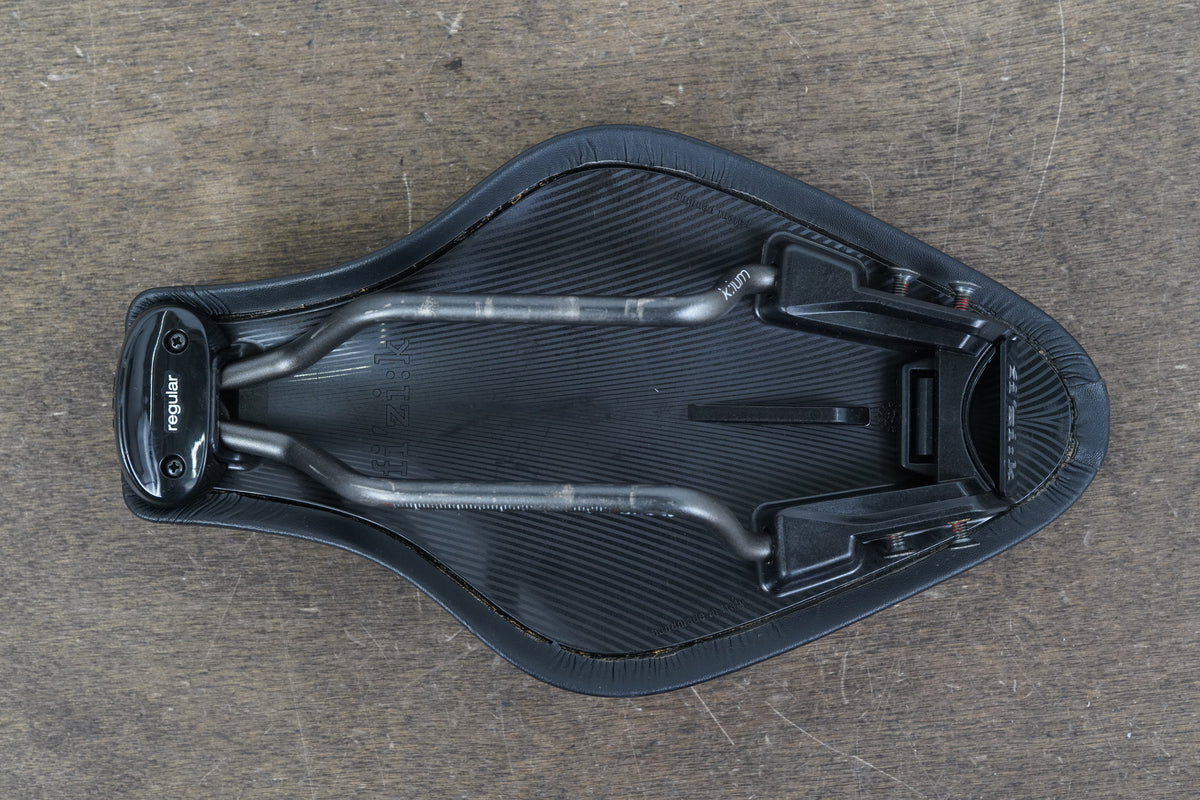 135mm (Regular) Fizik Transiro Mistica Kium Rail TT Triathlon Saddle + Mount 316g