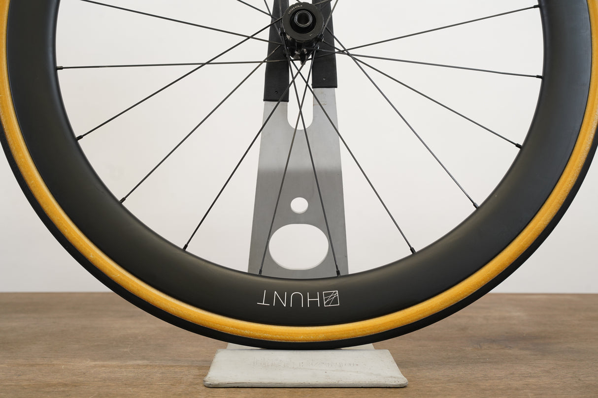 Hunt 50 Carbon Tubeless Clincher Disc Brake Wheelset SRAM XDR 12 Speed