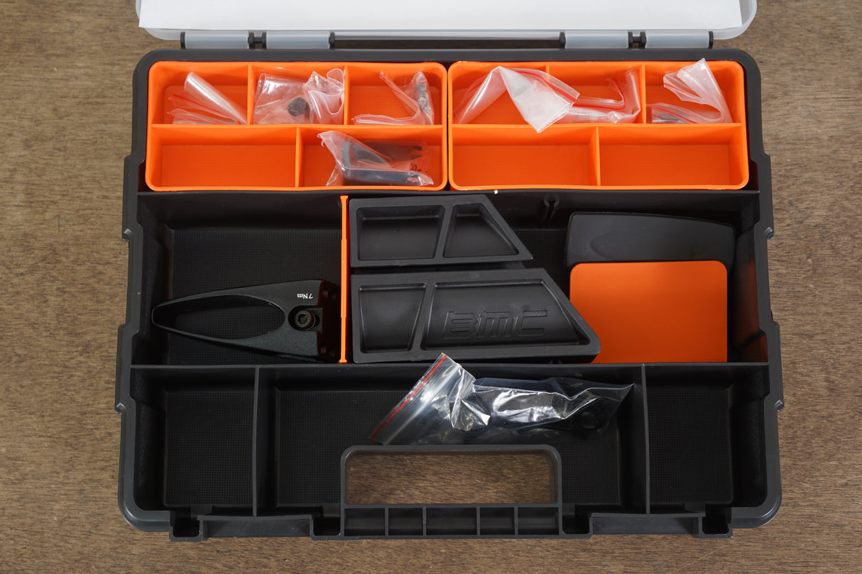 NEW 2020 M-L BMC Timemachine TM01 Disc Team FRS Frameset CBN-WHT-BLK