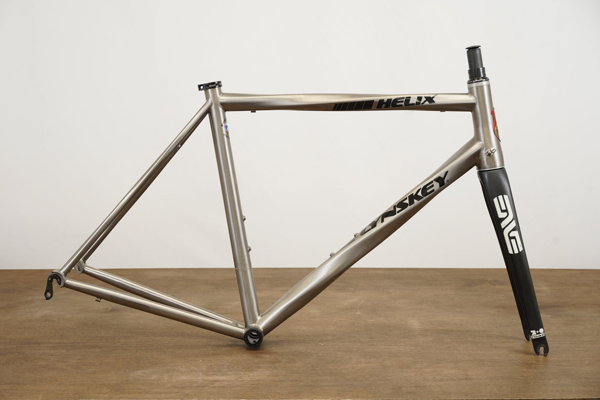 L (Large) Lynskey Helix ENVE Titanium Rim Brake Road Frameset