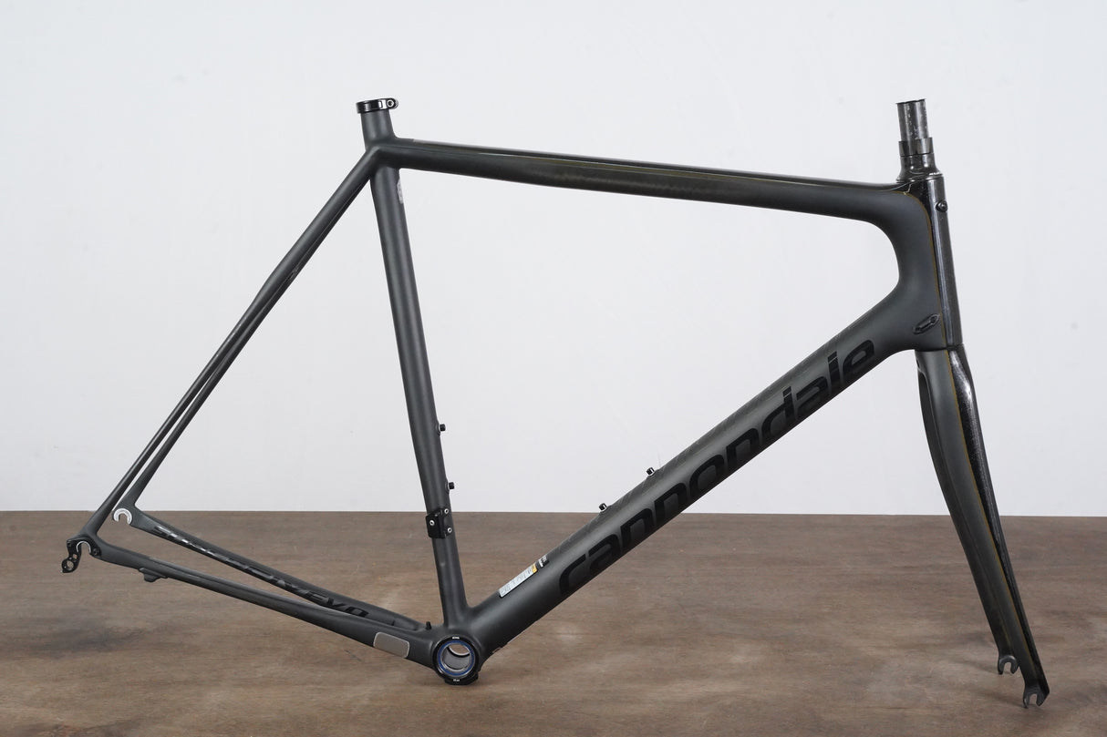 58cm Cannondale SuperSix EVO Black Inc. Carbon Rim Brake Frameset Super Six