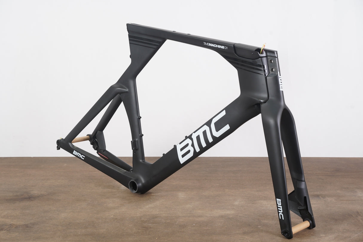 NEW 2020 L (Large) BMC Timemachine TM01 FRS Disc FRS Frameset CBN-WHT-BLK
