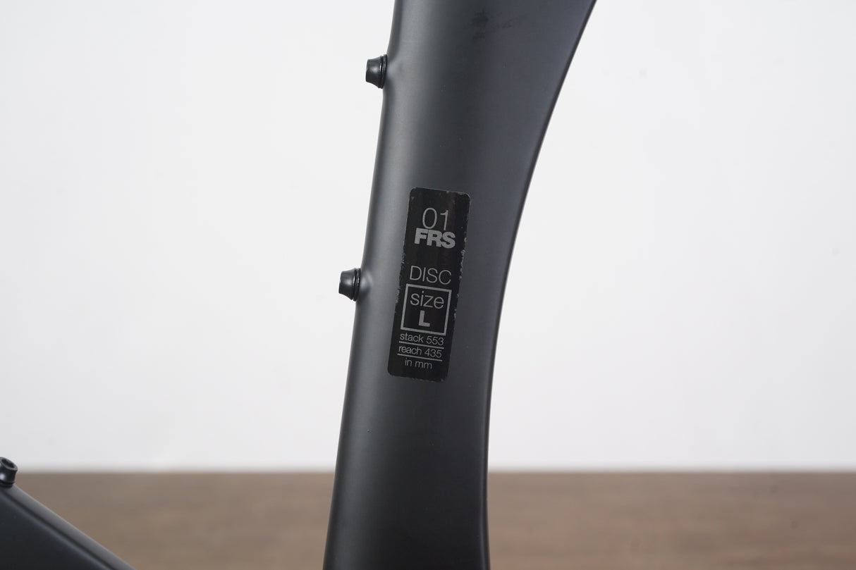 NEW 2020 L (Large) BMC Timemachine TM01 FRS Disc FRS Frameset CBN-WHT-BLK