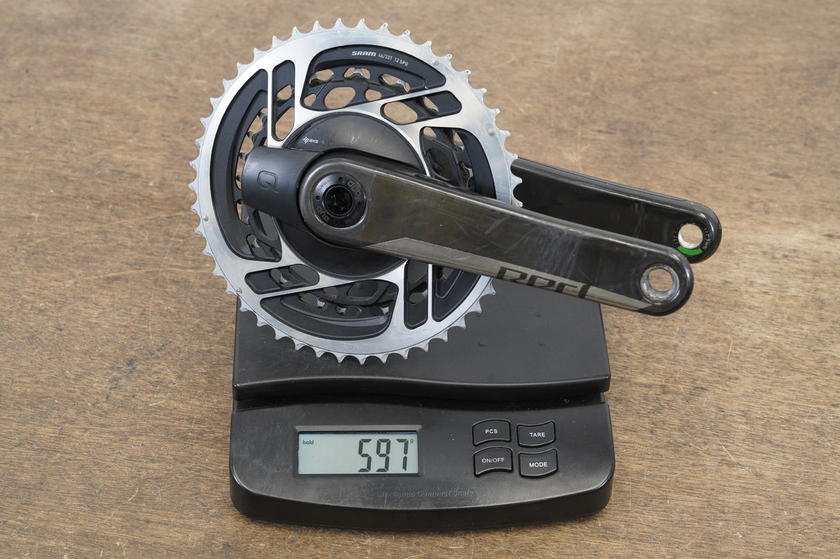 172.5mm 46/33T DUB SRAM Red AXS D1 Quarq 12 Speed Power Meter Crankset 597g