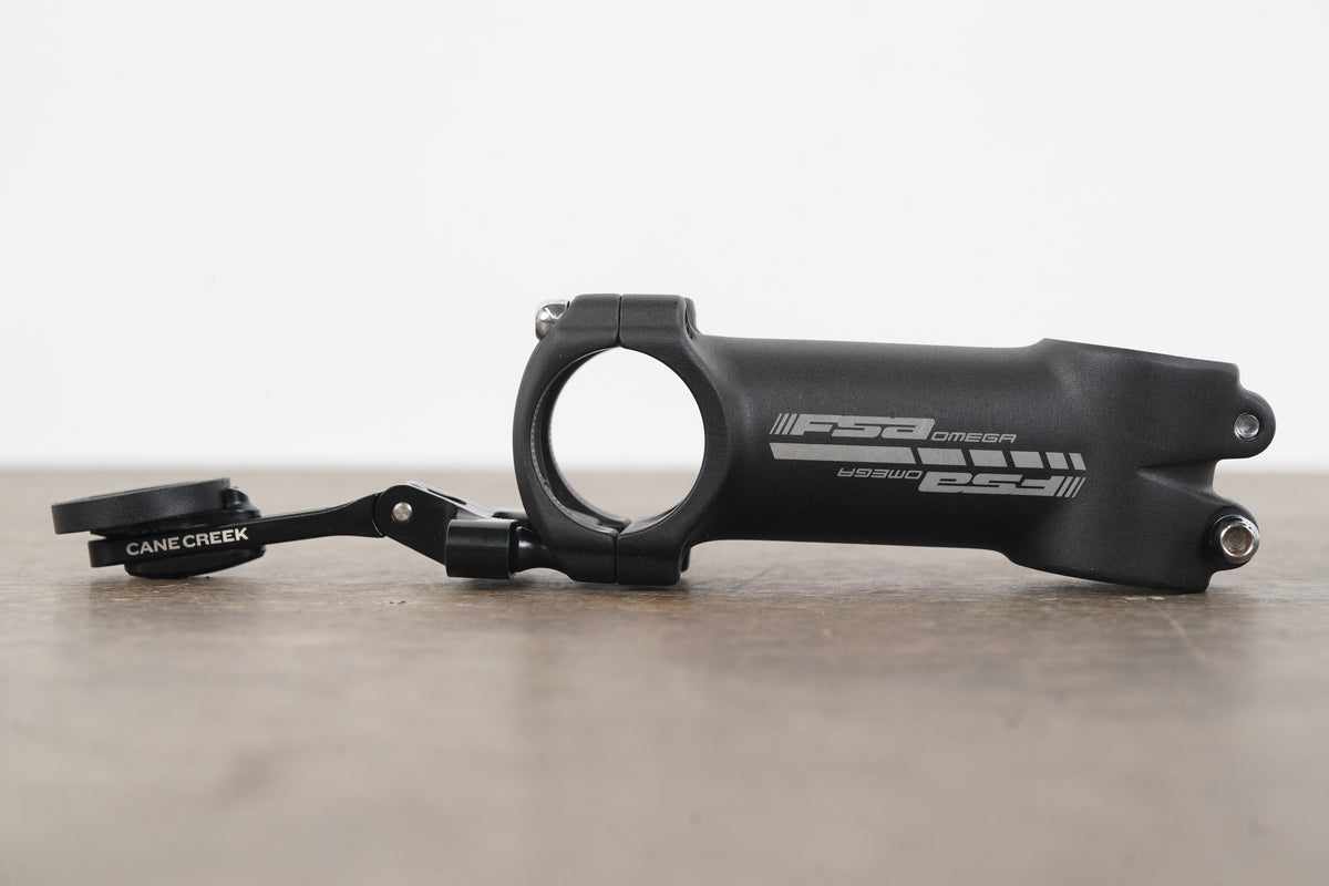 FSA Omega OS-167 90mm ±6 Degree Alloy Road Stem + Mount 166g 1 1/8" 31.8mm