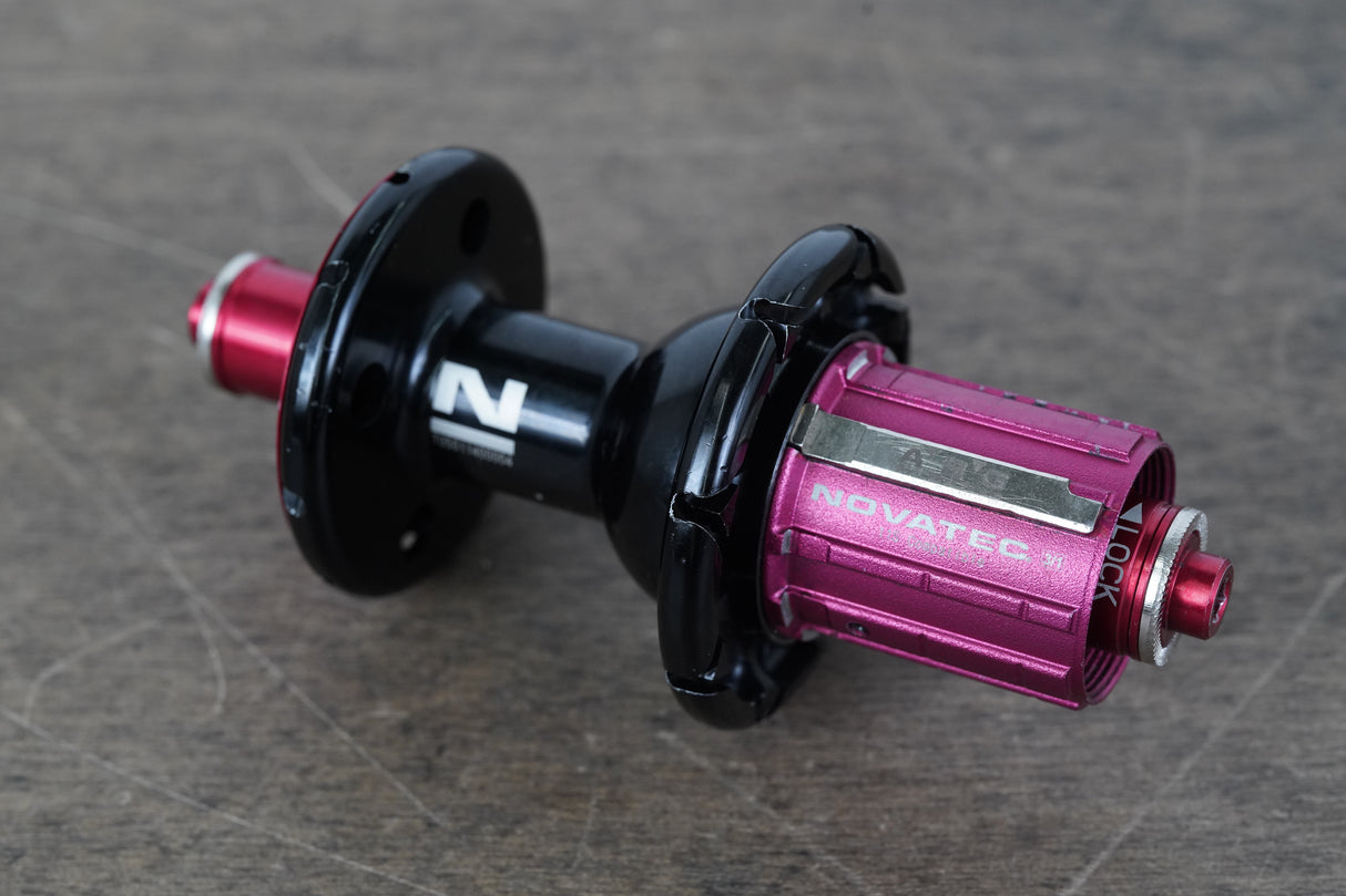 REAR 24H Novatec Quick Release Rim Brake Wheel Hub Shimano/SRAM 11 Speed 258g
