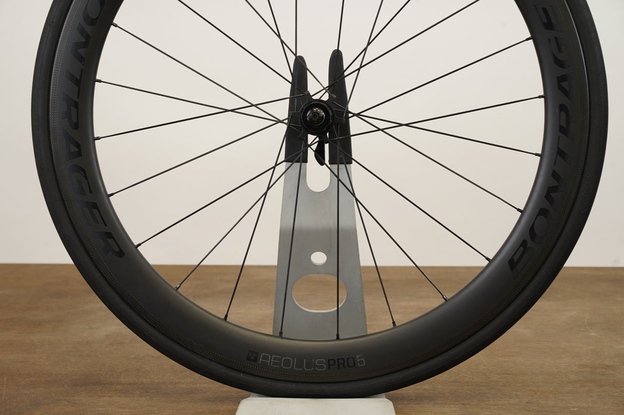Bontrager Aeolus Pro 5 TLR Carbon Tubeless Clincher Rim Brake Wheelset 11 Speed