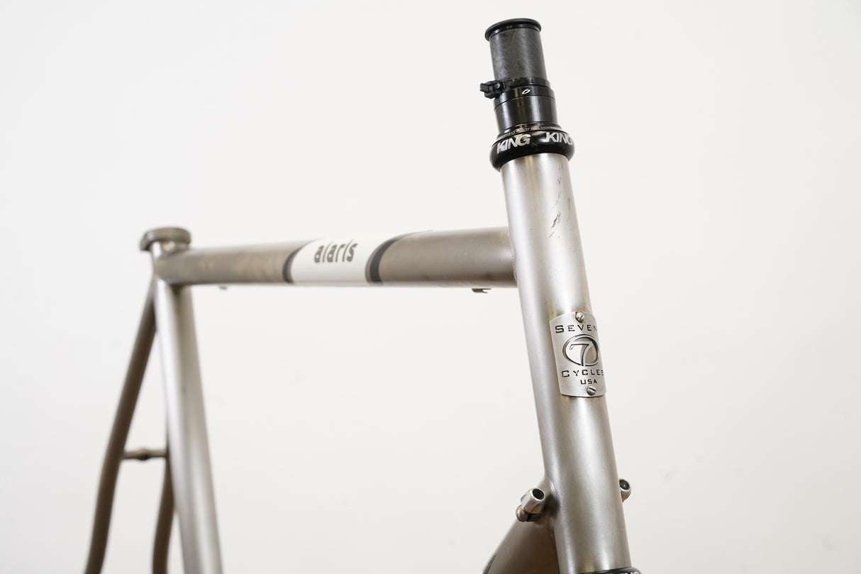 62cm Seven Alaris ENVE Titanium Rim Brake Road Frameset