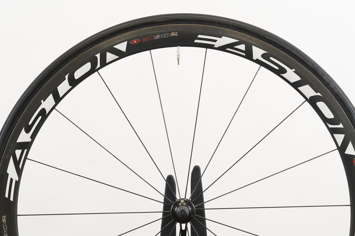 Easton EC90 SL Carbon Tubular Rim Brake Wheelset Shimano/SRAM 10 Speed EC 90