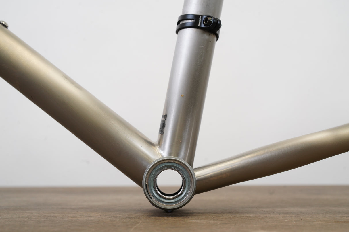 62cm Seven Alaris ENVE Titanium Rim Brake Road Frameset