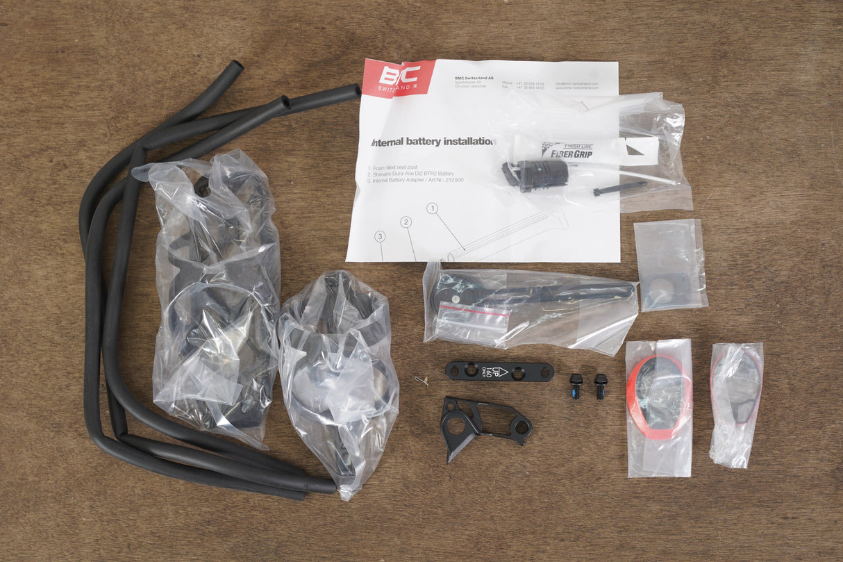 NEW 2021 S (Small) BMC Timemachine TM01 Disc Team FRS Frameset CBN-WHT-RED