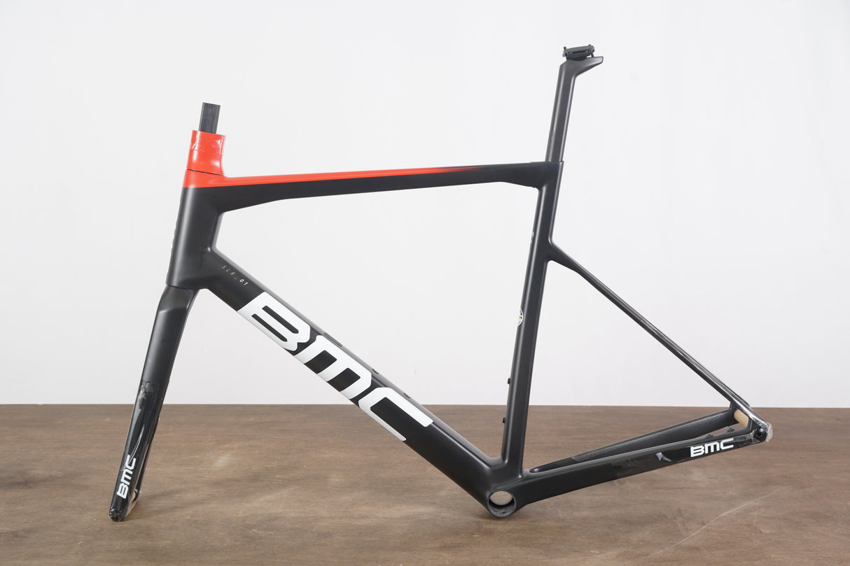 NEW 2021 S (Small) BMC Timemachine TM01 Disc Team FRS Frameset CBN-WHT-RED