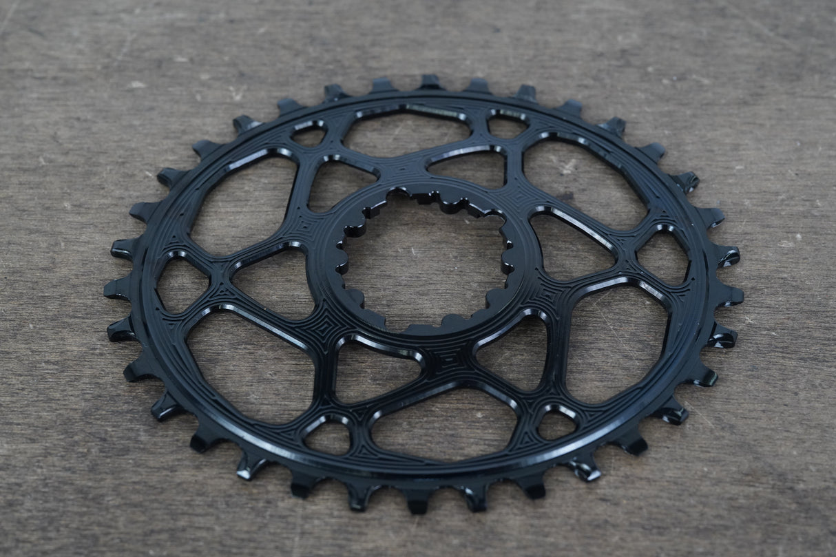 34T absoluteBLACK SRAM 3 Bolt 1x Oval 11 Speed Narrow Wide Gravel CX Chainring
