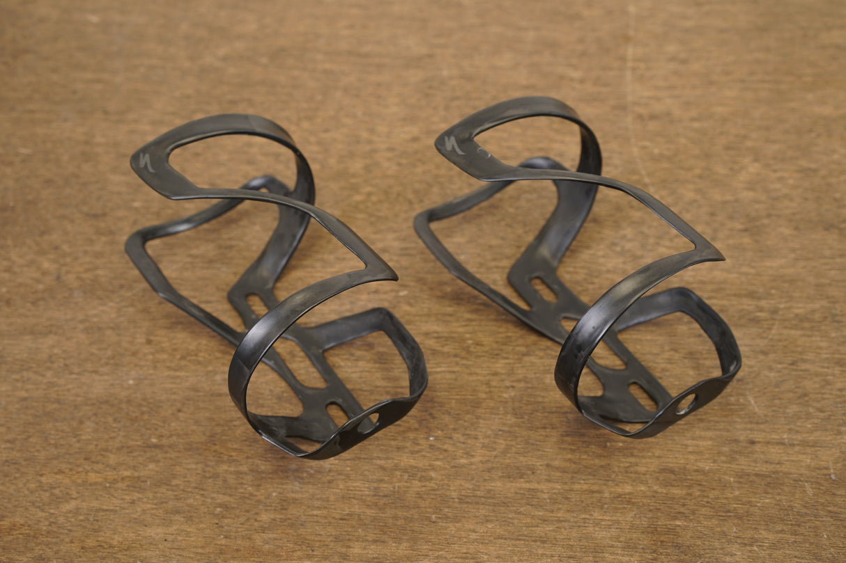 (2) Specialized Zee II Carbon Side Loader Water Bottle Cages 45g