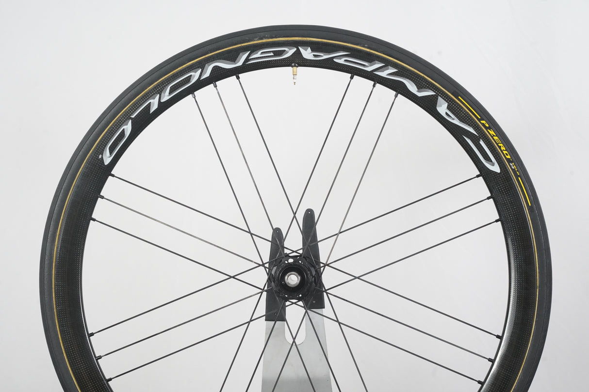 Campagnolo Bora One 35 Carbon Tubular Disc Brake Wheelset Campagnolo 11 Speed