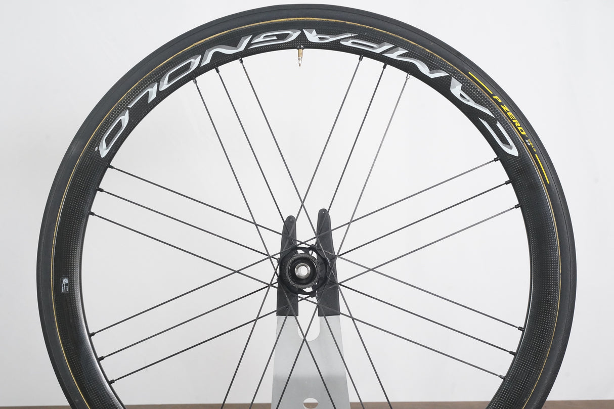 Campagnolo Bora One 35 Carbon Tubular Disc Brake Wheelset Campagnolo 11 Speed