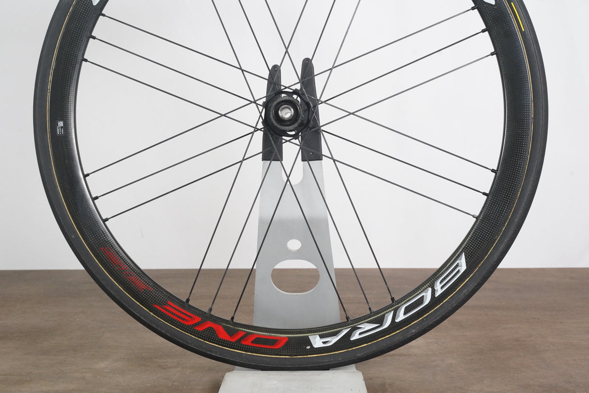 Campagnolo Bora One 35 Carbon Tubular Disc Brake Wheelset Campagnolo 11 Speed
