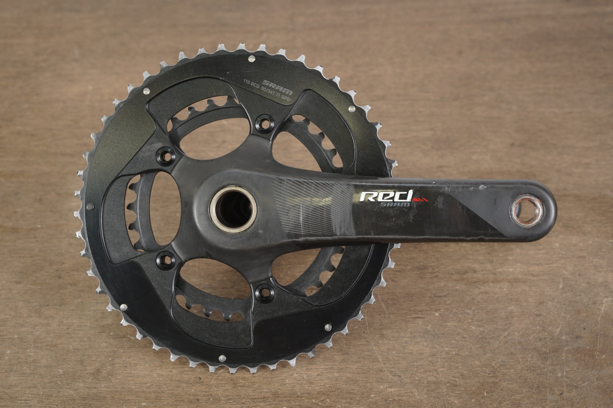172.5mm 50/34T GXP SRAM Red 22 Carbon Road Crankset