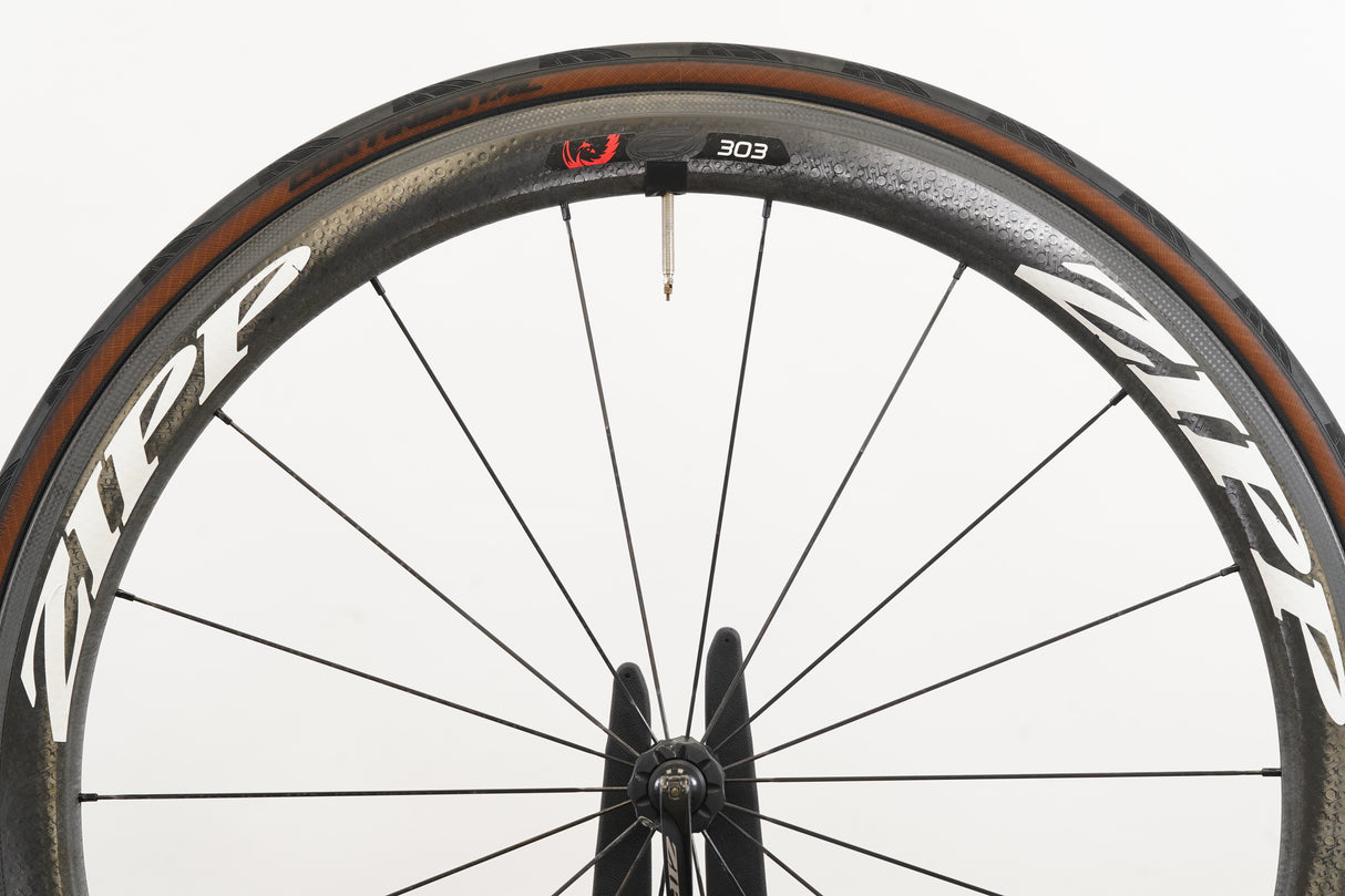 Zipp 303 Firecrest Cognition Carbon Clincher Rim Brake Wheelset 11 Speed