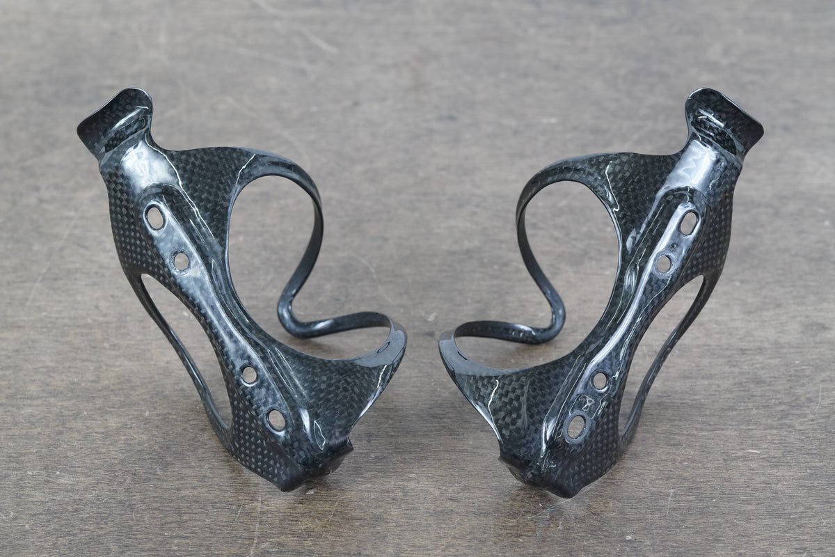 (2) Arundel DTR/STR SideLoader Carbon Cage Water Bottle Cages 49g