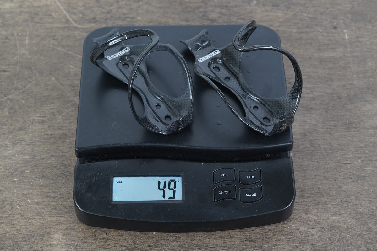 (2) Arundel DTR/STR SideLoader Carbon Cage Water Bottle Cages 49g