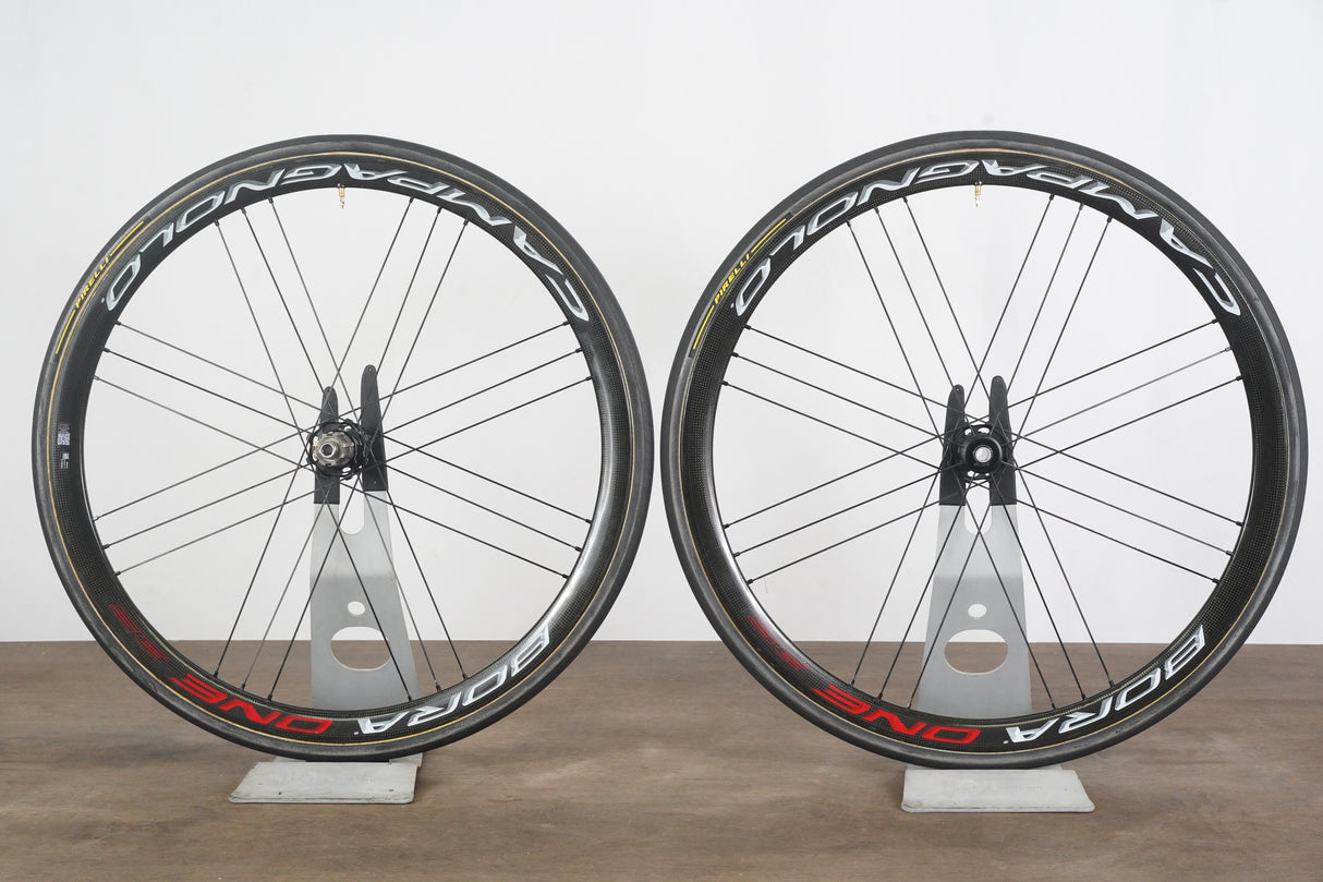 Campagnolo Bora One 35 Carbon Tubular Disc Brake Wheelset Campagnolo 11 Speed
