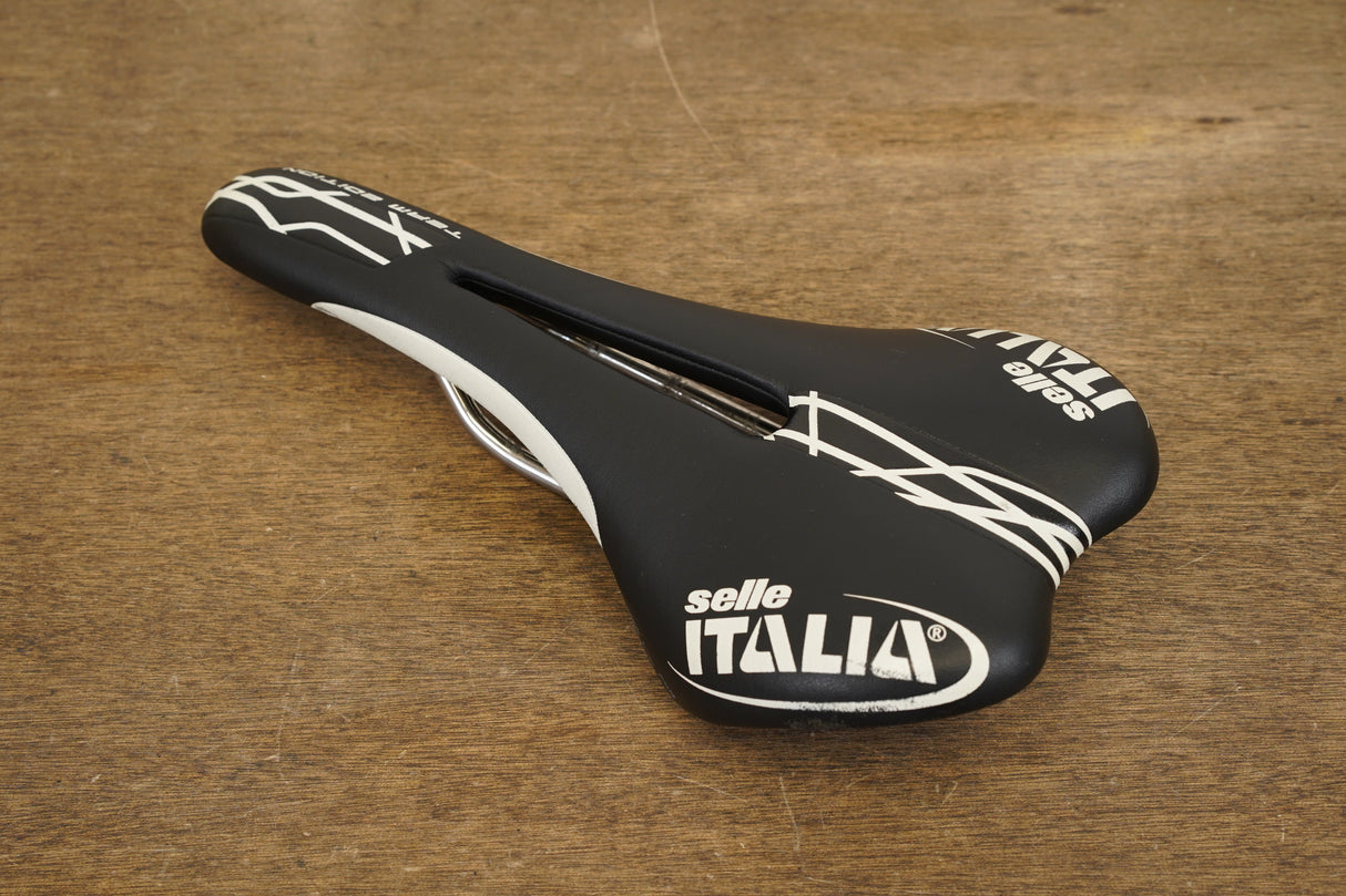134mm Selle Italia SLR Team Titanium Rail Road Saddle 177g