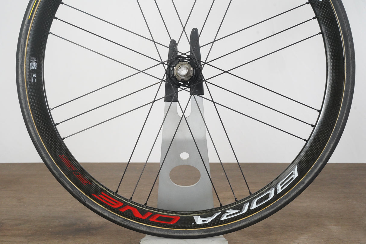 Campagnolo Bora One 35 Carbon Tubular Disc Brake Wheelset Campagnolo 11 Speed