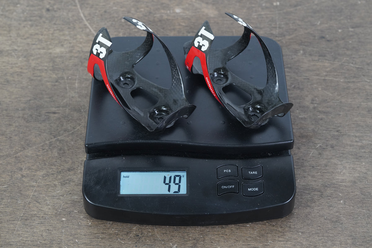 (2) 3T Team Carbon Water Bottle Cages 49g