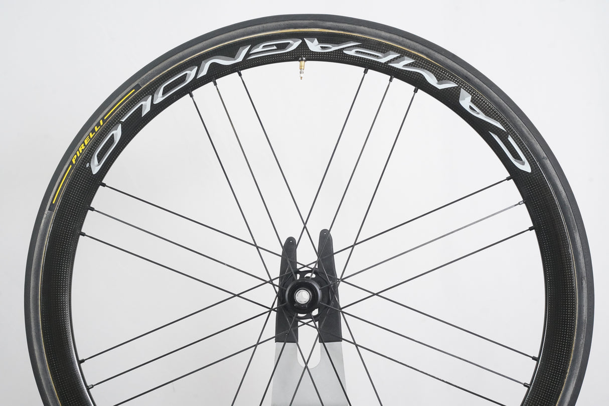 Campagnolo Bora One 35 Carbon Tubular Disc Brake Wheelset Campagnolo 11 Speed