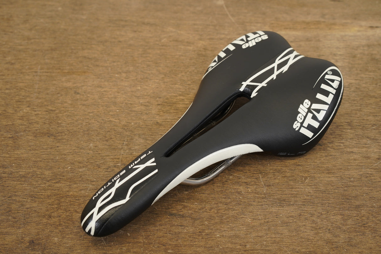 134mm Selle Italia SLR Team Titanium Rail Road Saddle 177g