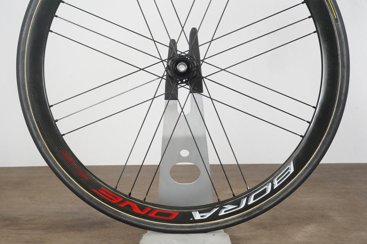 Campagnolo Bora One 35 Carbon Tubular Disc Brake Wheelset Campagnolo 11 Speed